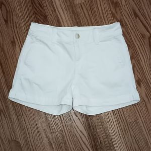 AE white shorts